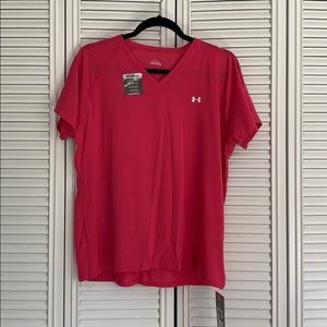 Bright Pink Under Armour top NWT